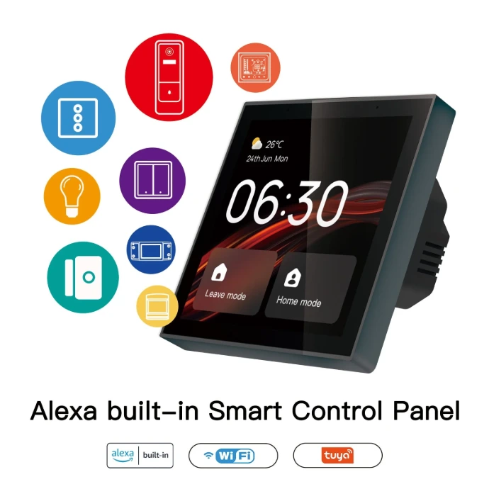Alexa built-in smart control panel